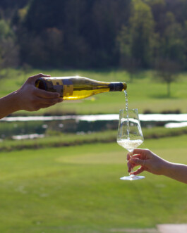 Wein vom Weingut Heitlinger auf dem Gourmet Festival Schwangau 