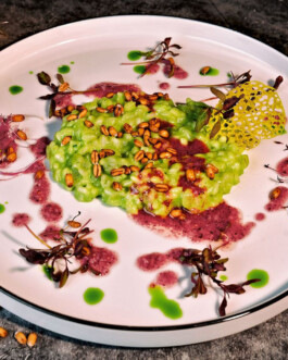 Kresserisotto vom Hotel Steiger auf dem Gourmet Festival Schwangau 