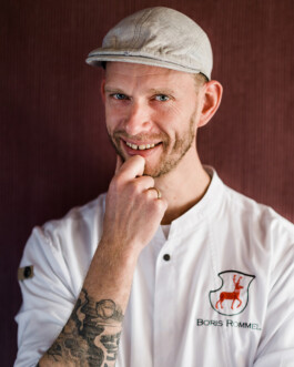 Boris Rommel von Wald & Schlosshotel Friedrichsruhe auf dem Gourmet Festival Schwangau 